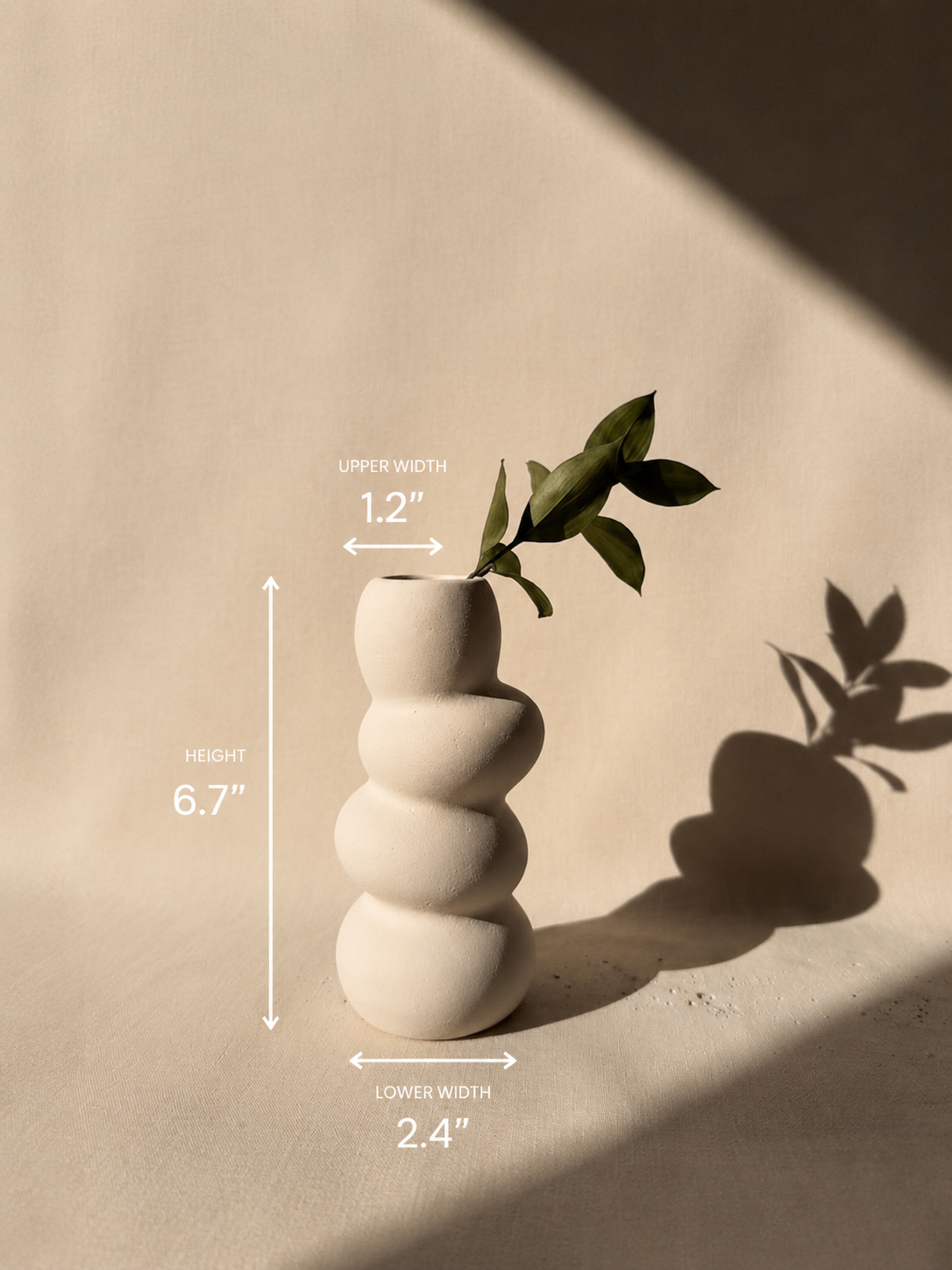 The Aurelia Vase measurements