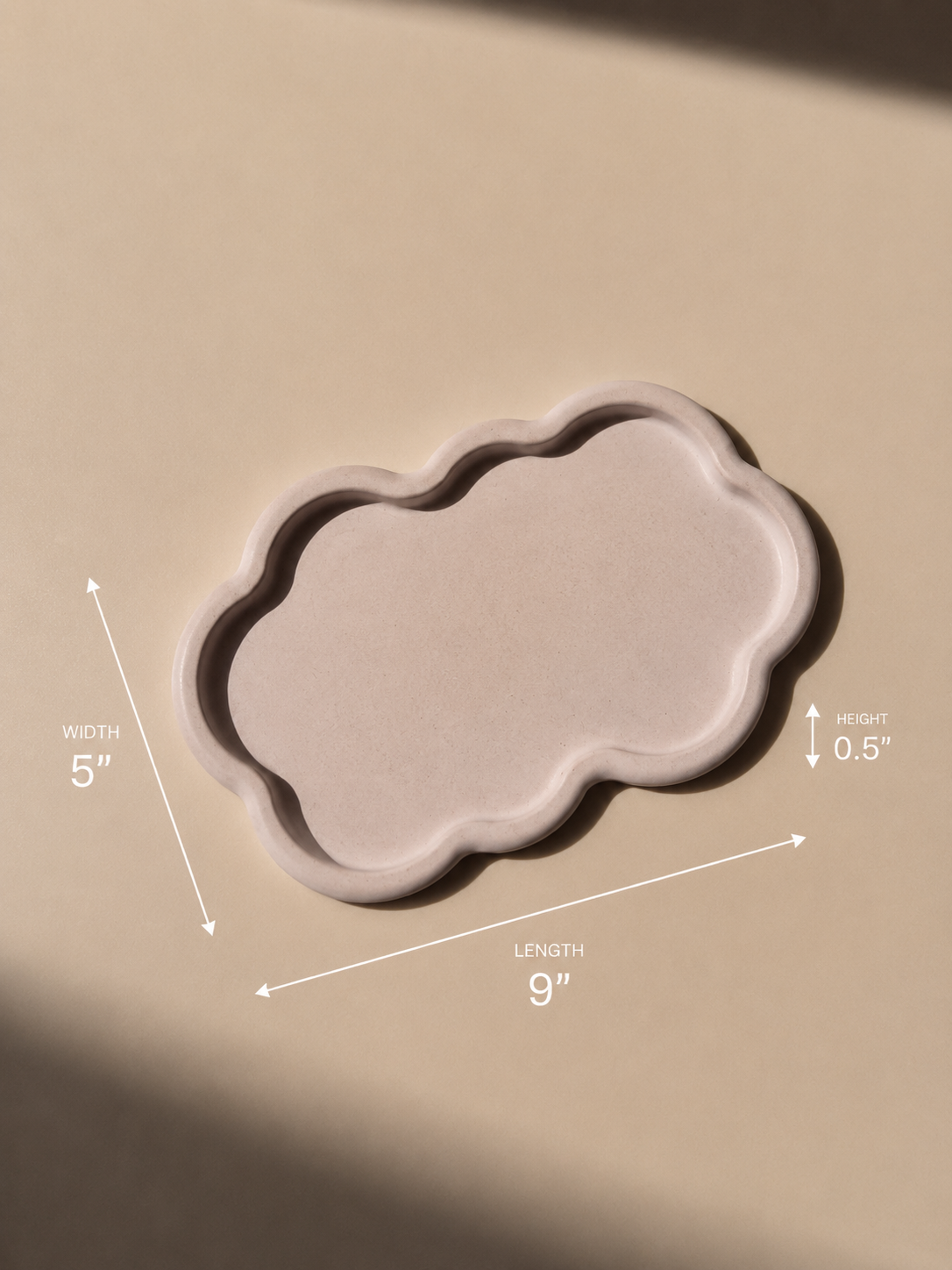 Ètoile Tray measurements